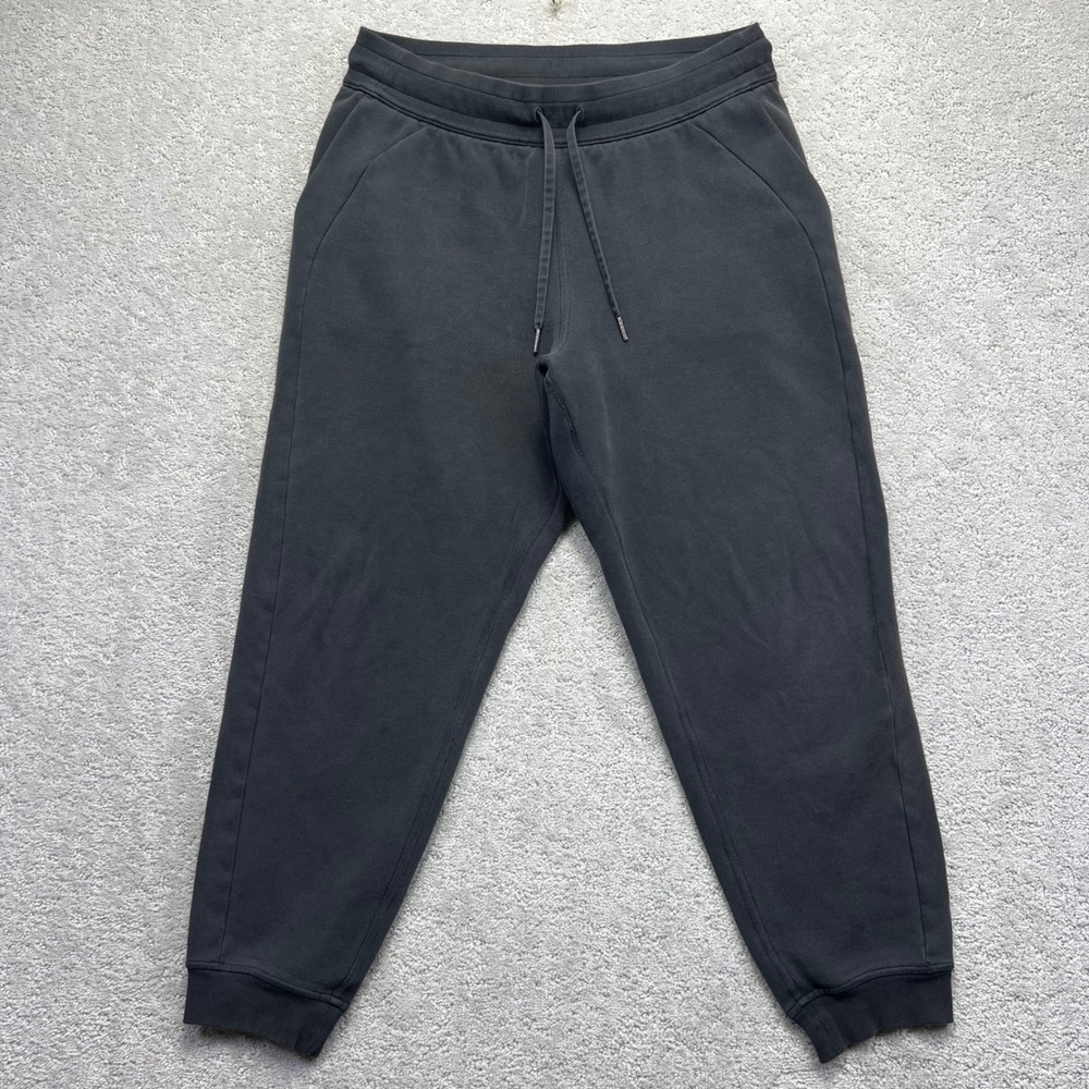 Lululemon Scuba High-Rise Jogger 7/8 Length Black Size 12 Distressed LW5CVAS
